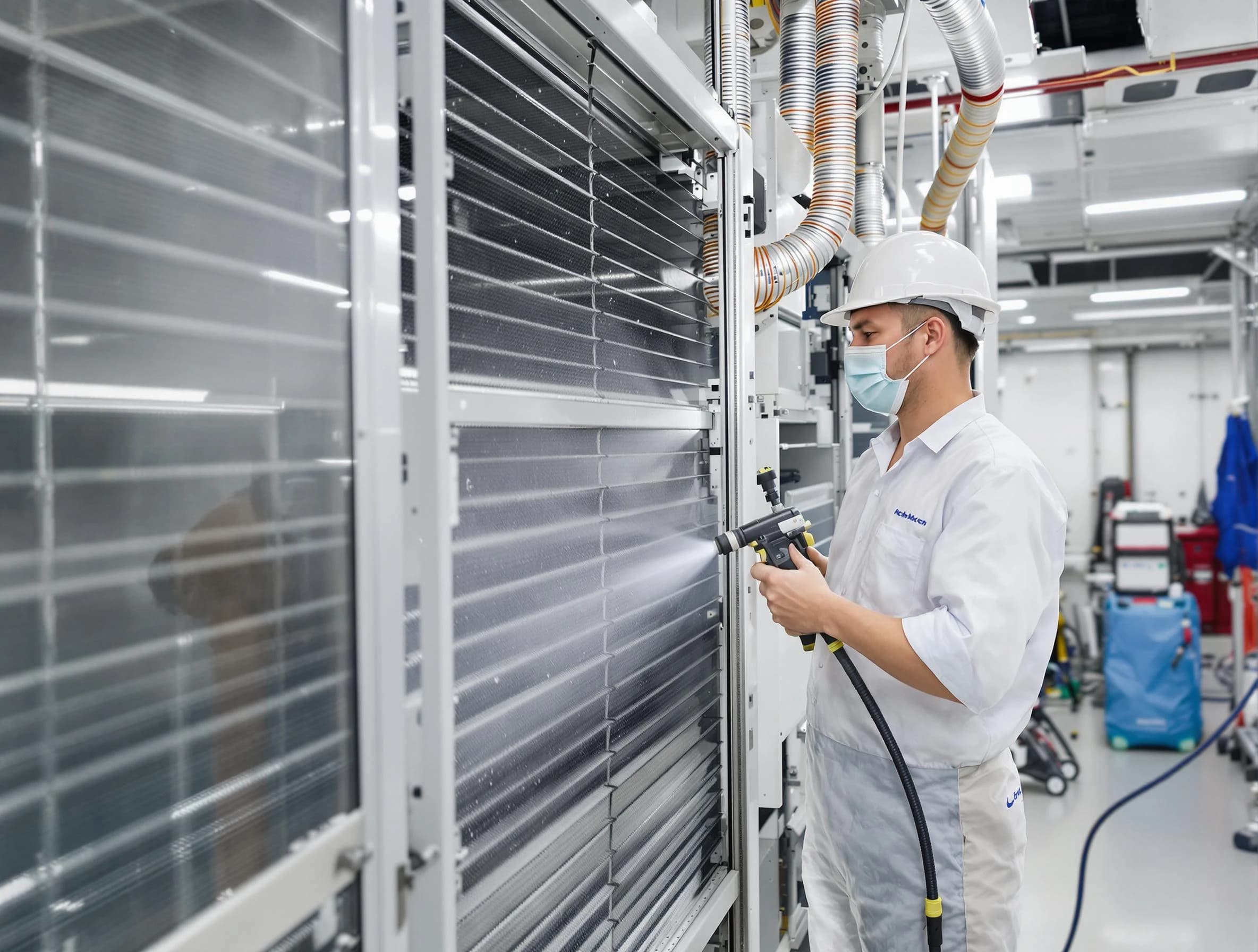 Professional AC coil cleaning by Stonecrest Air Duct Cleaning in Stonecrest