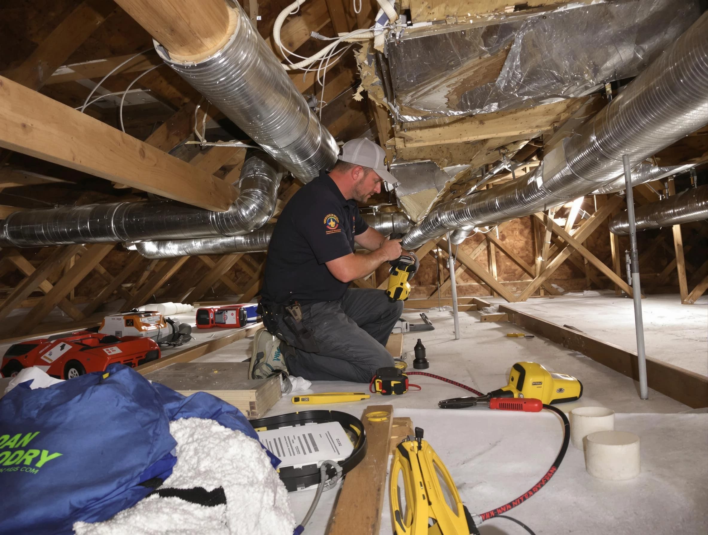 Professional air duct repair by Stonecrest Air Duct Cleaning in Stonecrest