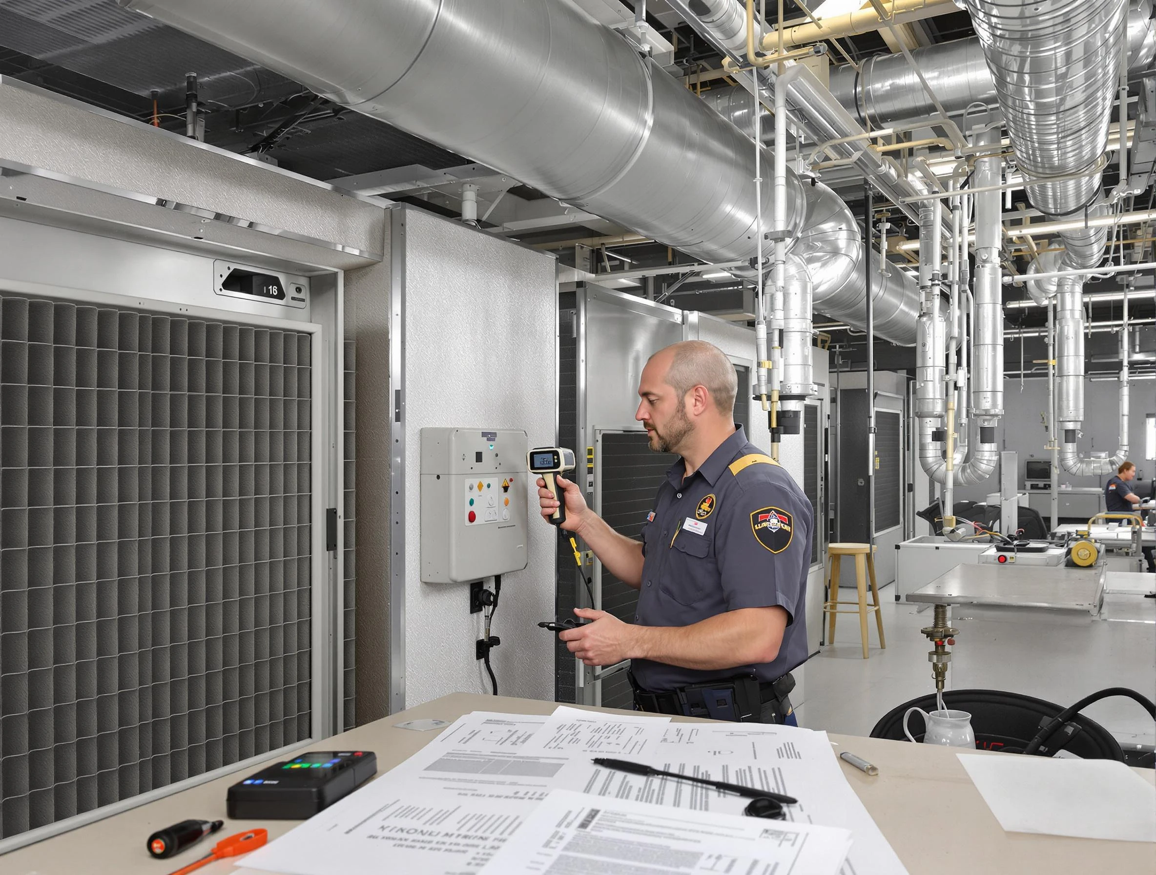 Professional filter system inspection by Stonecrest Air Duct Cleaning in Stonecrest