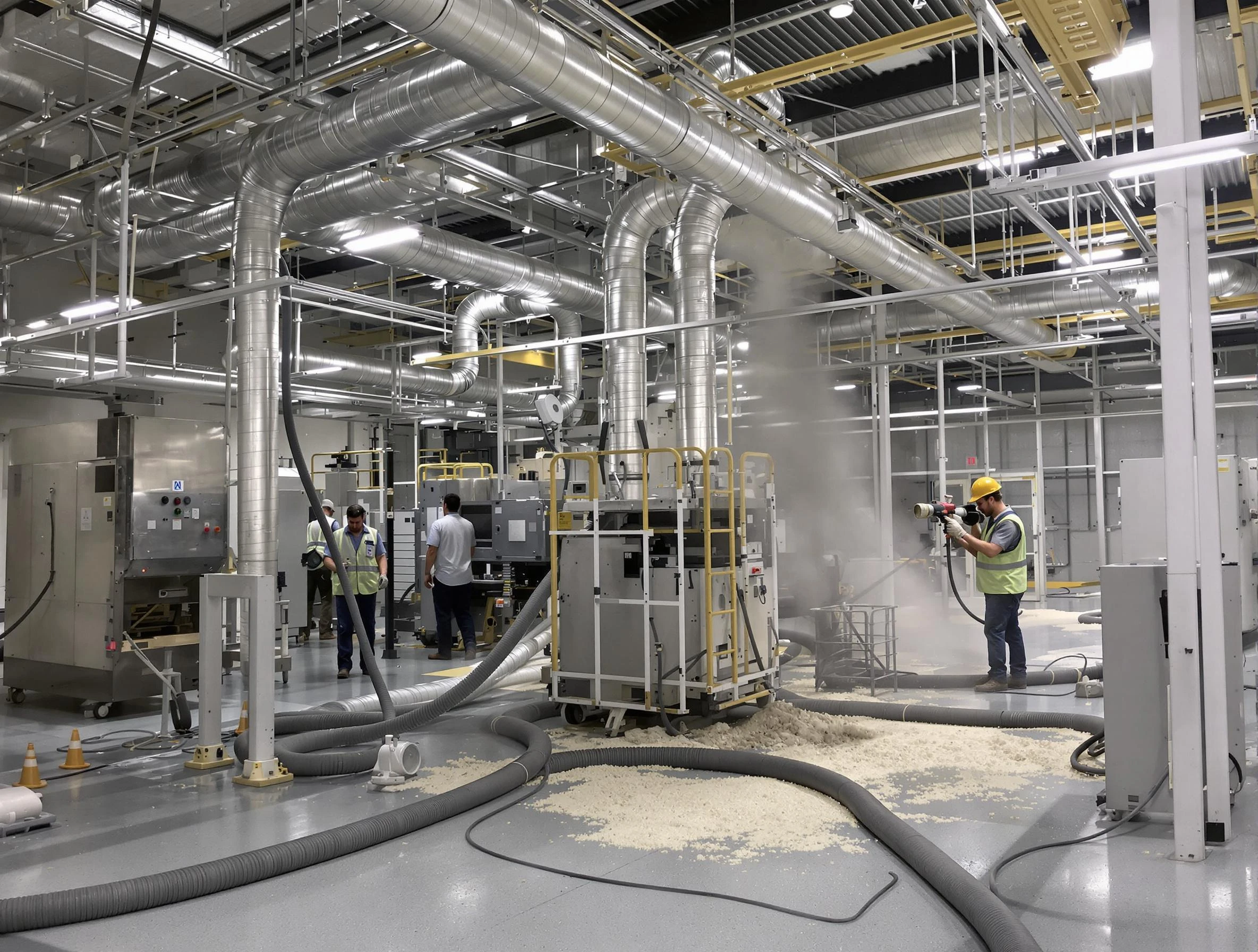 Heavy-duty industrial duct cleaning by Stonecrest Air Duct Cleaning in Stonecrest